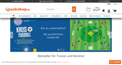 Desktop Screenshot of coachshop.de